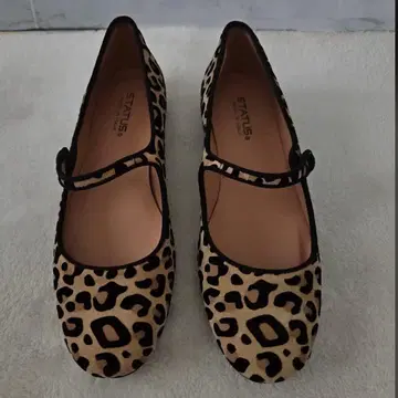 status 레오파드 신발 37