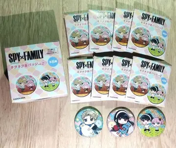 SPY x FAMILY 스파이 패밀리 반짝반짝 캔뱃지 vol.2 풀컴프