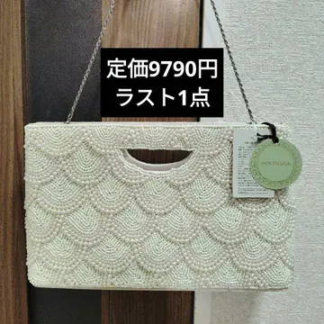 노크틸카 숄더 숄더백 클러치 2WAY 골드 펄 2