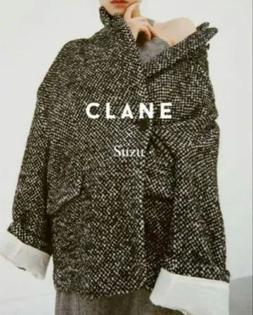 SuzuHirose x CLANE MIX COLOR OVER COAT