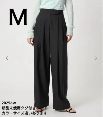 미사용 새상품 conte 턱 팬츠