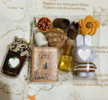 가챠 파우치 미피 수바쿠스 도서 베이글 구두 작은 병