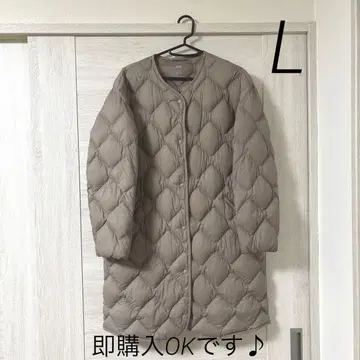 유니클로 울트라 라이트 다운 릴랙스 코트 여성용 L