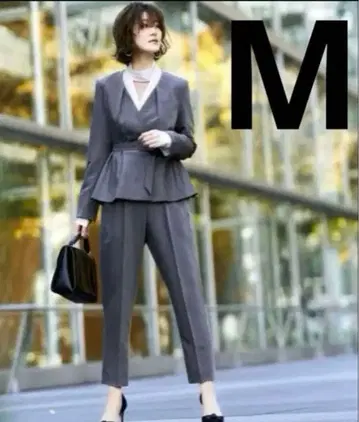 [ 새상품급 ] 페플럼 자켓 & 팬츠 셋업 포멀 세레모니 수트 M