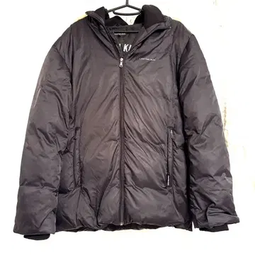 [ 중고 ] 캘빈클라인 진 다운 자켓 코트 남성용 M 블랙