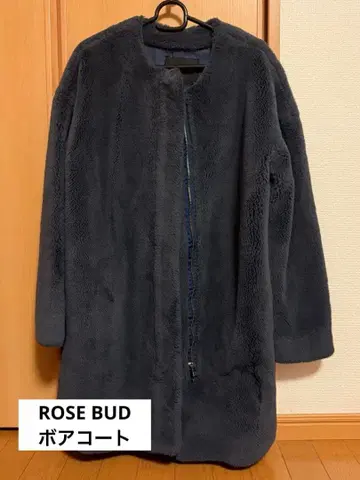 [ ROSE BUD ] 보아 코트