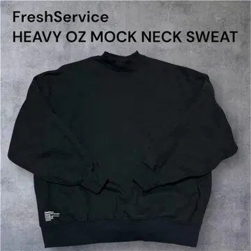 FreshService HEAVY OZ MOCK NECK SWEAT