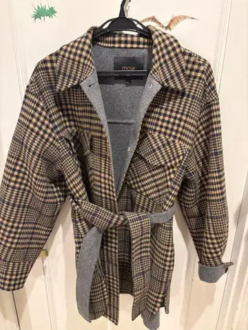 마제 셔츠 코트 미사용