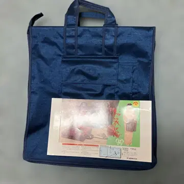 기모노 휴대용 백 캐리 일본 의류 수납 백 츠무기 직조풍 접이식