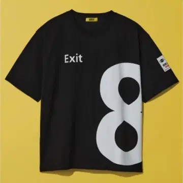 미개봉 새상품 and ST x 8번 출구 콜라보T셔츠 블랙 [ 완판템 ]