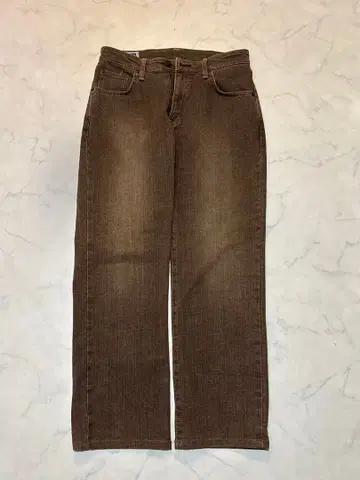 EDWIN 404 FLEX 데님 W30 브라운