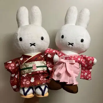 미피 스타일 봉제 인형 후리소데 하카마 미피 봉제 인형 (벚꽃)