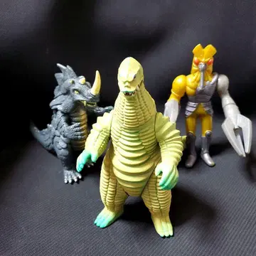 [빈티지] BANDAI 울트라맨 시리즈 괴수 3체 세트