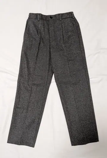 유니클로 턱 와이드 팬츠 헤링본 S 미사용 새상품