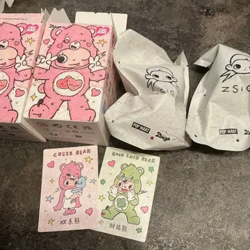 POPMART Zsiga X Carebears 케어베어 세트