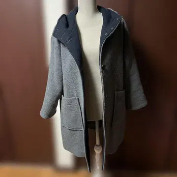 코트 그레이 made in Itary ADIEUTRISTESSE