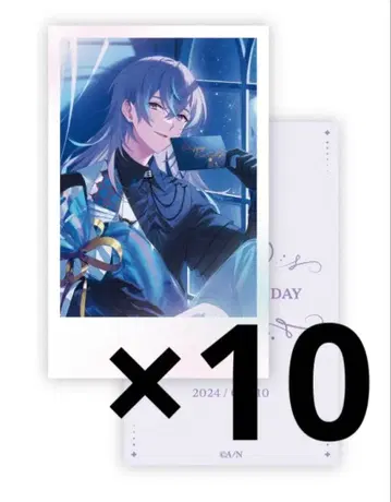 니지산지 호시미치 쇼 생일 굿즈 2024 폴라로이드 폴라로이드풍 카드