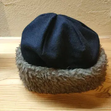 마츄아하 리버서블 보아 비니 블랙 x 브라운