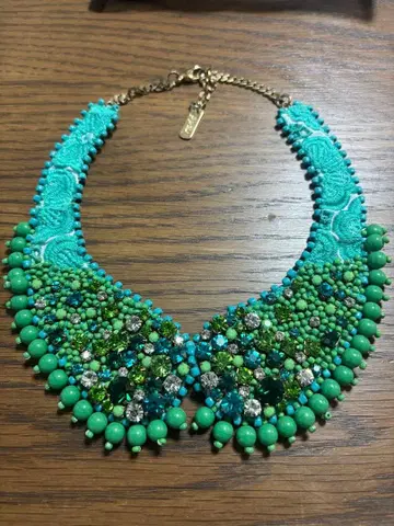 비즈 장식 목걸이 rodo ITALY