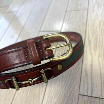 새상품급 TORY 가죽 벨트 32 USA