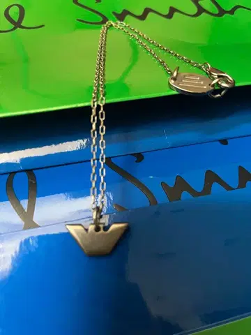 엠포리오 아르마니 목걸이 실버