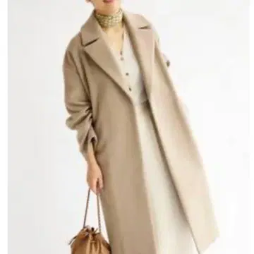 IENA MANTECO 오버 체스터 코트 36