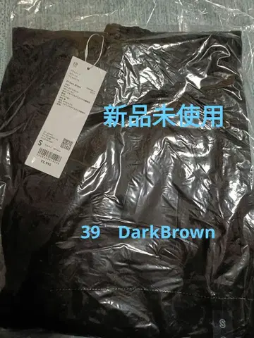 UNIQLO U 브러쉬드 맨투맨 와이드 팬츠 다크 브라운 S