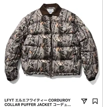 LFYT 라파예트 리얼트리 다운 코듀로이 퍼퍼 자켓