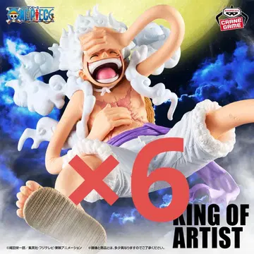 원피스 KING OF ARTIST 루피 GEAR 5 III 6체 세트