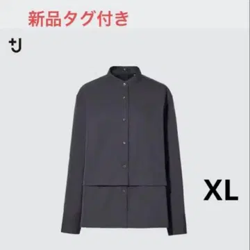 유니클로 +J 수피마 코튼 셔츠 자켓 새상품 택 포함 XL