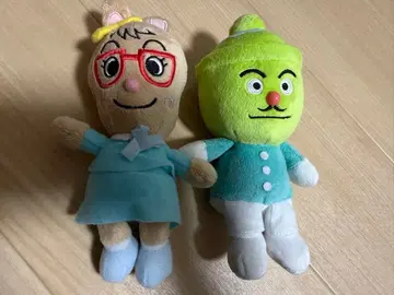 호빵맨 봉제 인형 2체 세트