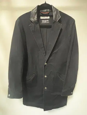 RUDE GALLERY 체스터 코트 천연 가죽 사용 치바 켈트 블랑키