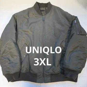 [레어!] 유니클로 MA-1 블루종 카키 3XL