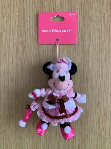 디즈니 테이블 이즈 웨이팅 미니 봉제 인형 스트랩