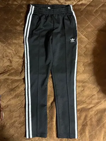 adidas 블랙 조거 팬츠 M