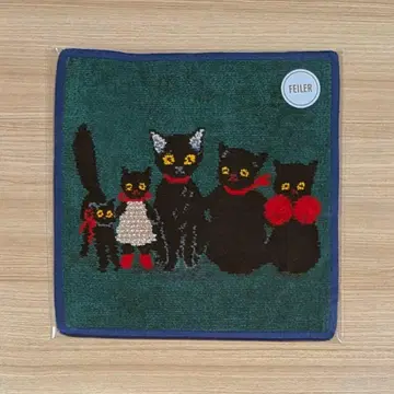 미개봉 페이 코스메 키친 쿠라하시 레이 손수건 네이비