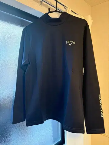 Callaway 블랙 긴팔 모크넥
