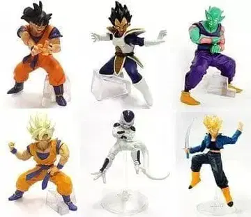 가샤폰 HGPLUS 액션 포즈 드래곤볼 Z 전 6종 세트