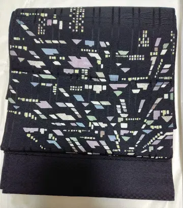 축광 야경 패턴 후쿠로 오비 어둠 속에서 빛나는