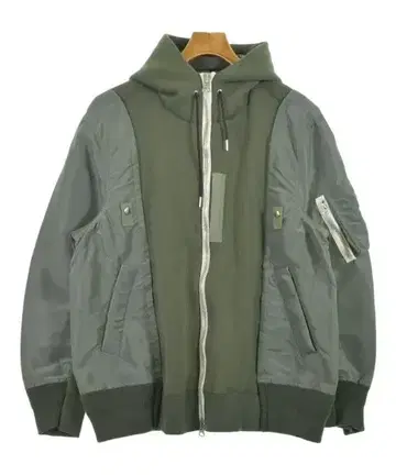 sacai 밀리터리 블루종 남성용