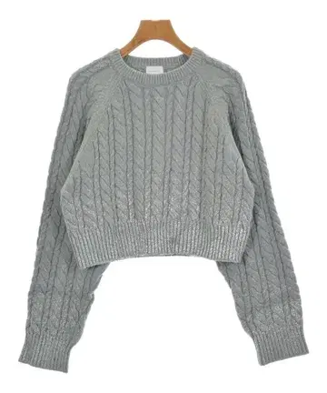 그린 레이블 릴랙싱 니트 스웨터 여성용