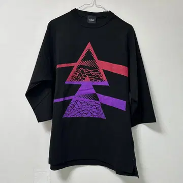 RAGLAN 3/4 Tee 'PULSAR&PRISM' (BLACK)