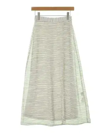 WHO'S WHO GALLERY 롱 맥시 길이 스커트 여성용