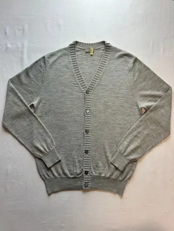 [클리닝 완료] CRUCIANI 크루치아니 그레이지 리브 가디건 48