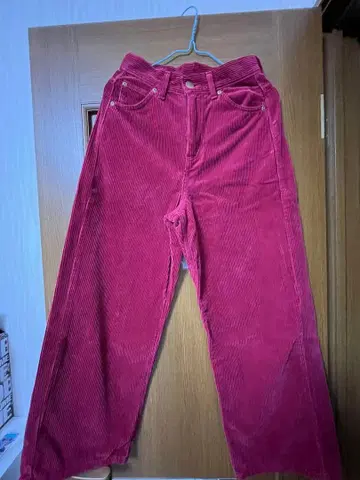 Lee 코듀로이 와이드 팬츠