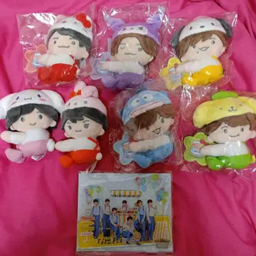 나니와단시 산리오 마스코트 클립 봉제 인형