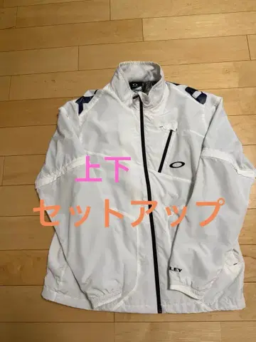 Oakley 화이트 자켓 팬츠 세트 XL