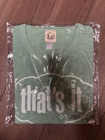 that's it 티셔츠 S 사이즈 그린 요시다 타쿠로