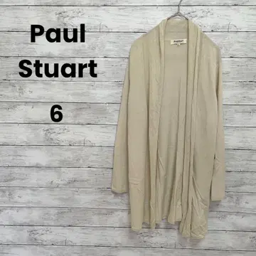 폴 스튜어트 Paul Stuart 가디건 (6) 베이지 얇은 소재