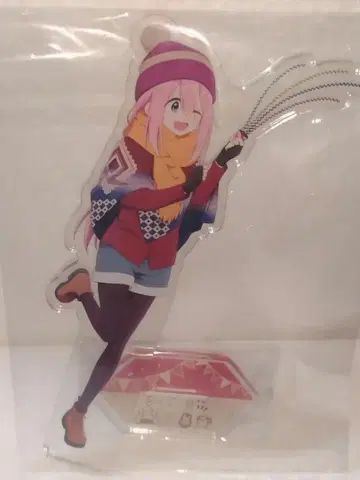 유루캠 신작 일러스트 가카미가하라 나데시코 아크릴 스탠드 캠핑 Ver